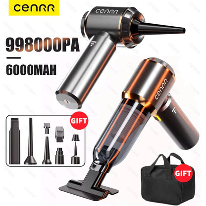 9980000PA Car Vacuum Cleaner Strong Suction Cordless Wireless Cleaner Portable Handheld Vacuum Cleaner Cleaning Machine